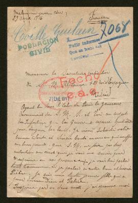 Expediente de las familias Coille Buffet y Andries Buffet