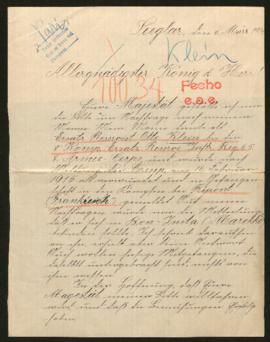 Expediente de Otto Klein