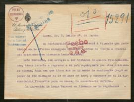 Expediente de Louis Vaisset