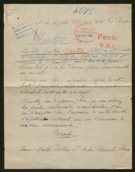 Expediente de Gaston Martin