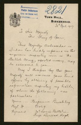 Expediente de Benjamin Buckley