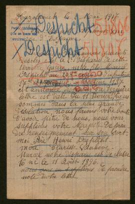 Expediente de Marcel y Charles Achille Despicht
