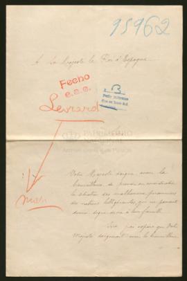 Expediente de Louis Alfred Levrard