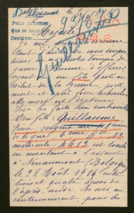 Expediente de Pierre Guillaume