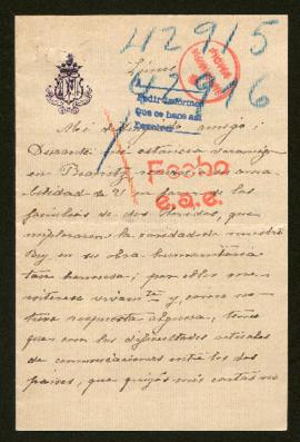 Expediente de Alfred de La Rochebrochard y Albert Croizier
