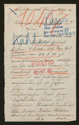 Expediente de Hubert Kahlen