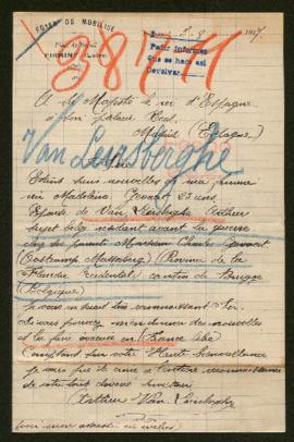 Expediente de Madeleine Van Leirsberghe Gevaert