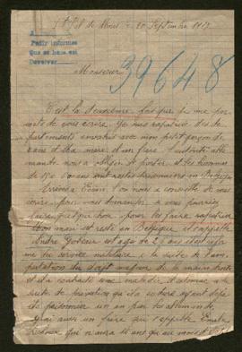 Expediente de André Gobeau y Emile Dehouse