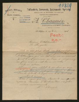 Expediente de Jean Chaumés