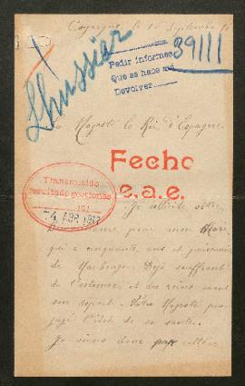Expediente de Clotaire Lhussier