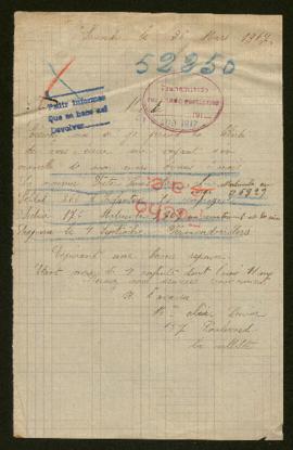 Expediente de Victor Louis Léon Clère