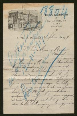 Expediente de José Estrach y Palou