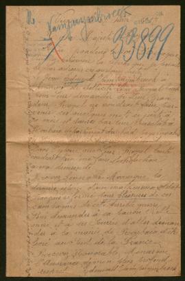 Expediente de la familia Vampuybroeck Ryland y Hortense Illegems