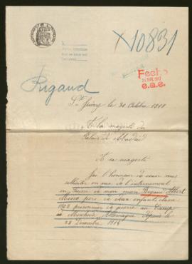 Expediente de Albert Moise Rigaud