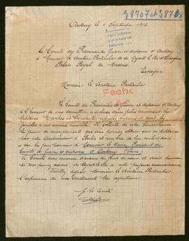 Expediente de François Marius Manhes y Victor Léon Charles Sansfaute