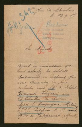 Expediente de Edmond Touzeau