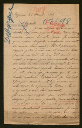Expediente de Henri Delarque