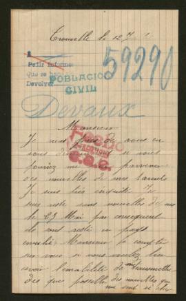 Expediente de la familia de Julia Devaux