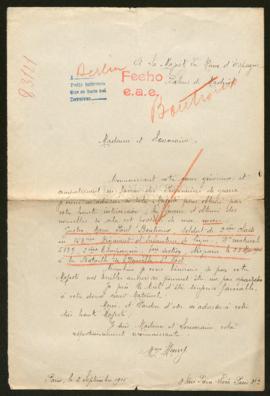 Expediente de Gaston Marie Paul Boutroux