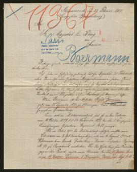 Expediente de August Borrmann