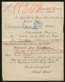 Expediente de Josef Eisenlauer