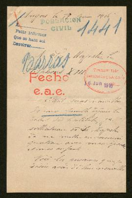 Expediente de la familia Barras-Florent