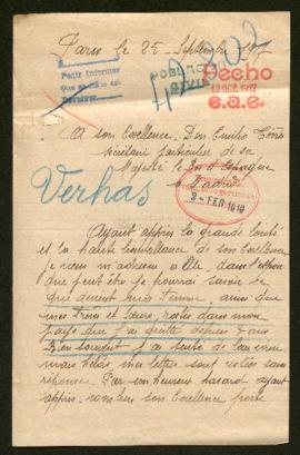 Expediente de Eudoxie Verhas Debruc