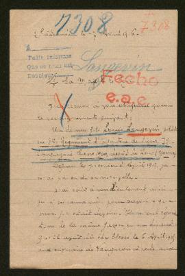 Expediente de Louis Langevin