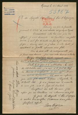 Expediente de Melchior Emile Nègre