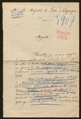 Expediente de Antoine Calcet