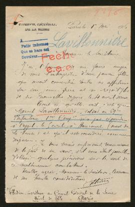 Expediente de Marcel Lavillonière