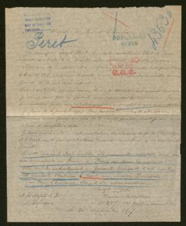 Expediente de Louisa Piret Derbèque