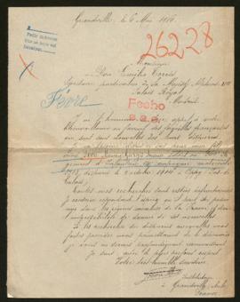 Expediente de Maurice Georges Ruxence Févre