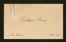 Expediente de Henry Marie Sorre