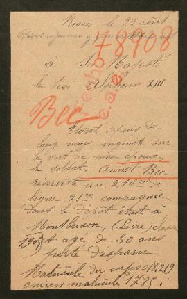 Expediente de Annet Bec