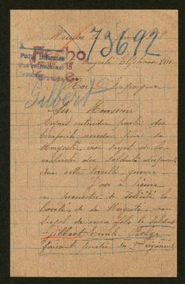 Expediente de Emile Gilbert