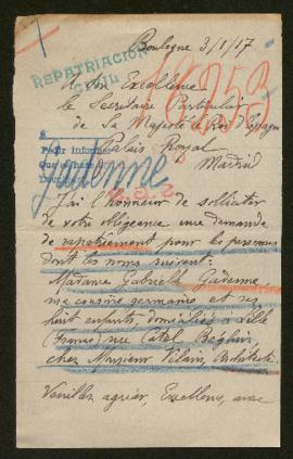 Expediente de Gabrielle Gadenne