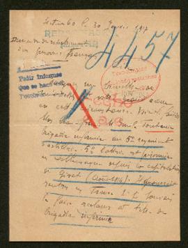 Expediente de Émile Fontanier