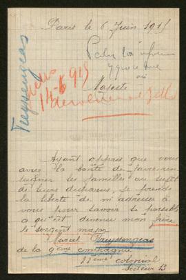 Expediente de Marcel Freyssengeas