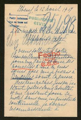 Expediente de madame Van Vinckeroy