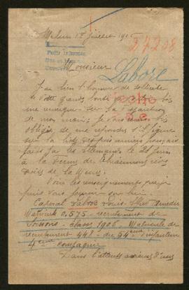 Expediente de Louis Alfred Amédée Labore