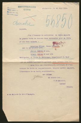 Expediente de la familia Berche Putman