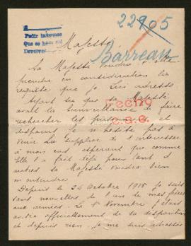 Expediente de Edouard Barreau