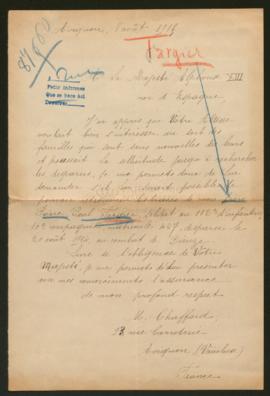 Expediente de Pierre Paul Fargier
