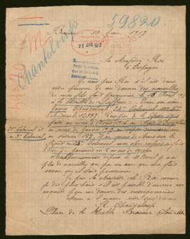 Expediente de James Chanteloup