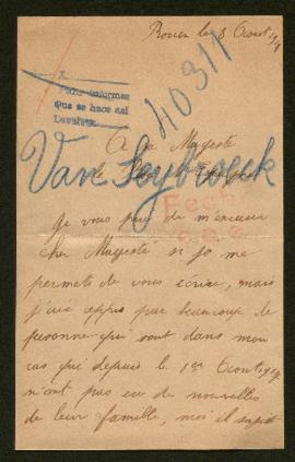 Expediente de madame veuve van Seybrock
