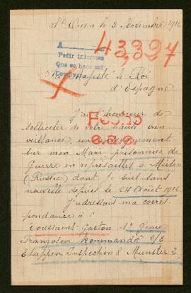 Expediente de Gaston Toussaint