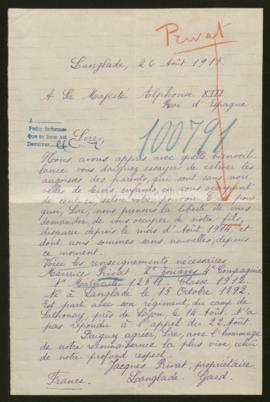 Expediente de Maurice Privat