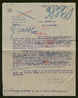 Expediente de Emile Greuse y familia