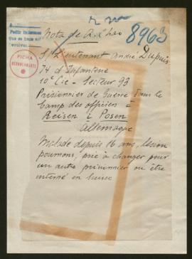 Expediente de André Dupuis